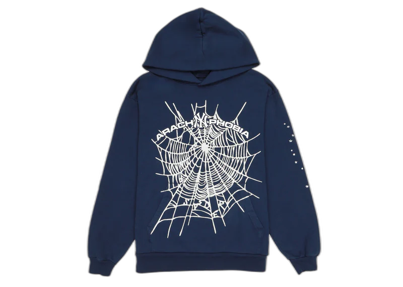 Sp5der Aranch NY Hoodie Navy